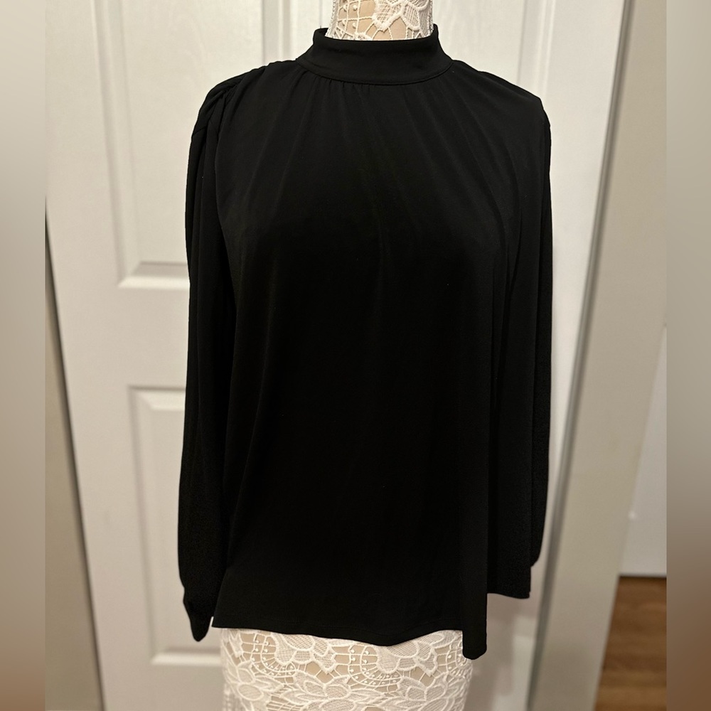 H&M Black Long Sleeved Blouse